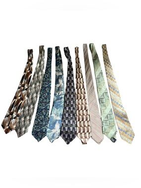 Men's Necktie Set of 9
